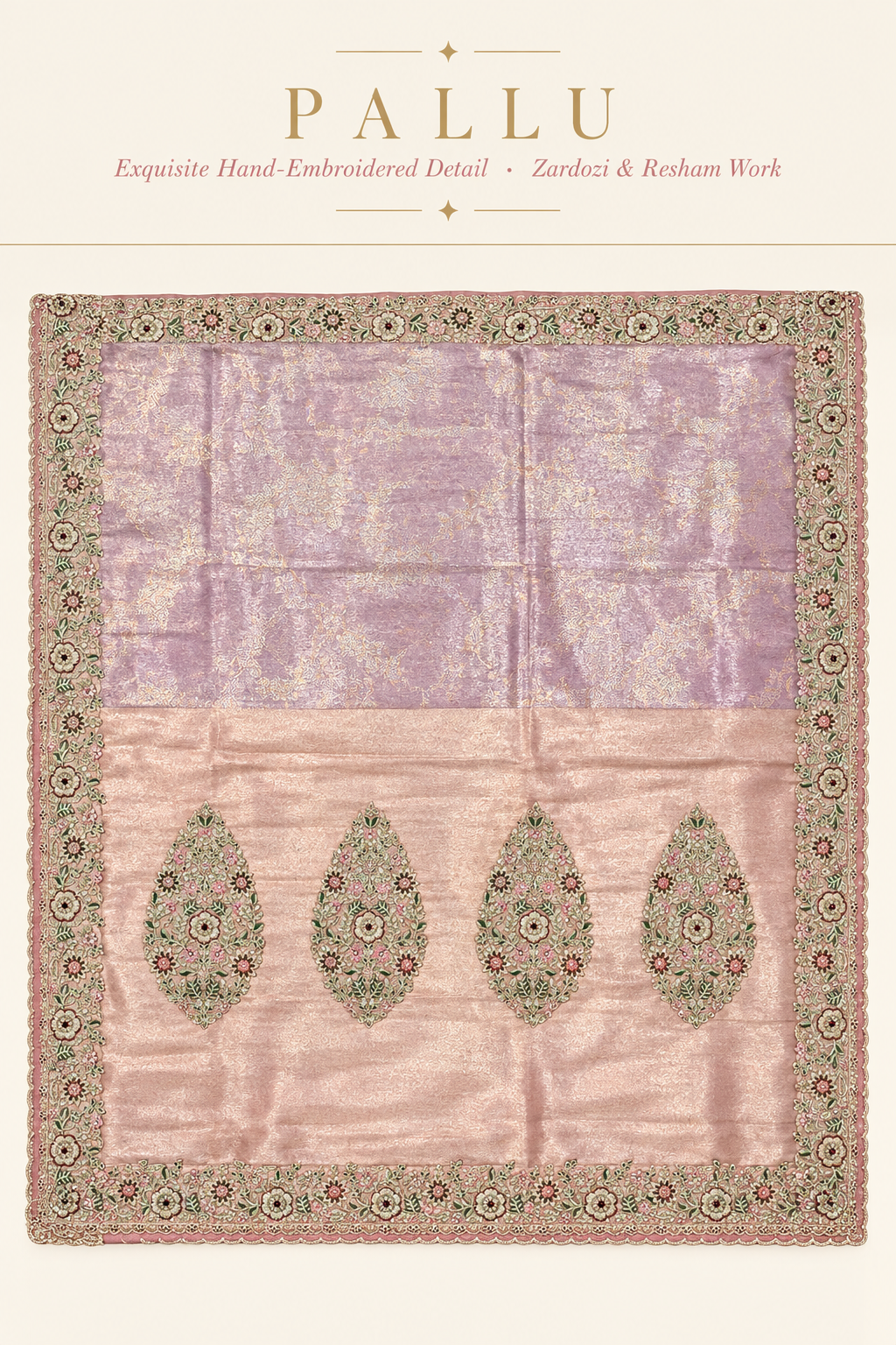 Pallu Infographic - Premium Text Top - Enhanced Clarity