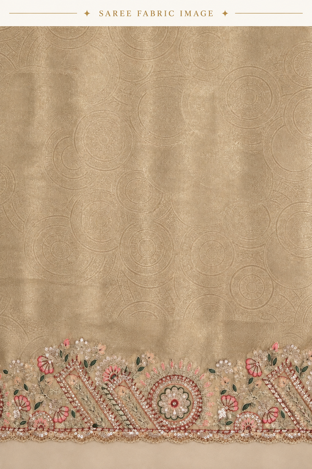 Saree Fabric Image – Premium Infographic