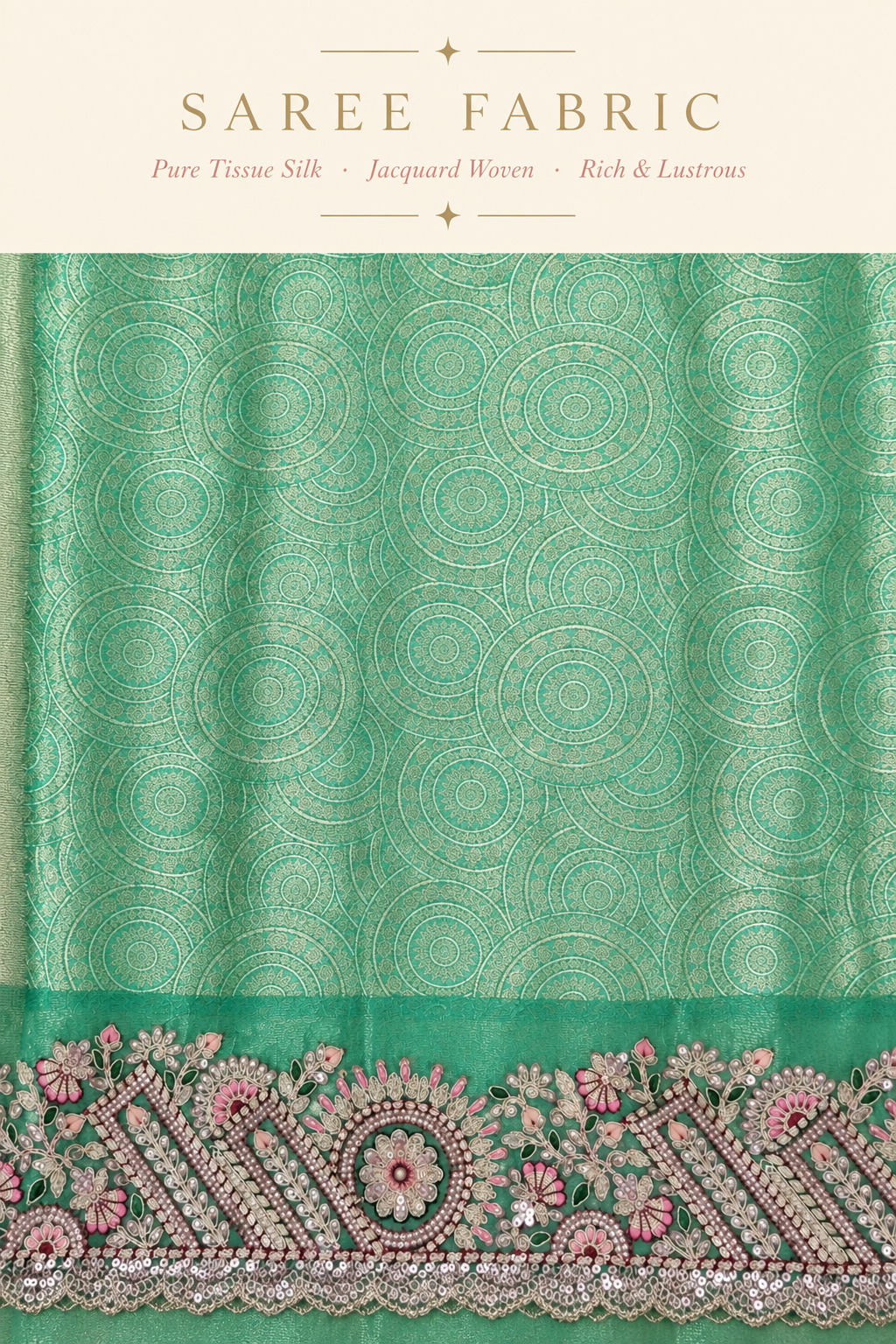 Saree Fabric Infographic
